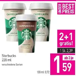 Sutterlüty Starbucks Angebot