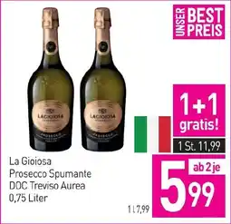 Sutterlüty La Gioiosa Prosecco Spumante DOC Treviso Aurea Angebot