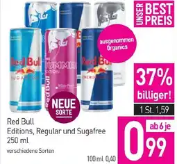 Sutterlüty Editions, Regular und Sugafree Angebot