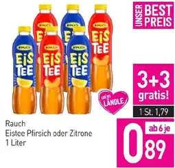 Sutterlüty Eistee Pfirsich oder Zitrone Angebot