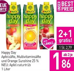 Sutterlüty Apfelsäfte, Multivitaminsäfte und Orange Sunshine 25% NEU: Apfel naturtrüb Angebot