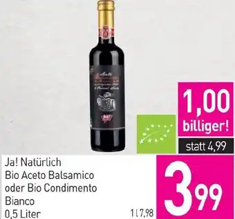 Sutterlüty Bio Aceto Balsamico oder Bio Condimento Bianco Angebot