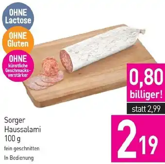 Sutterlüty Sorger Haussalami Angebot