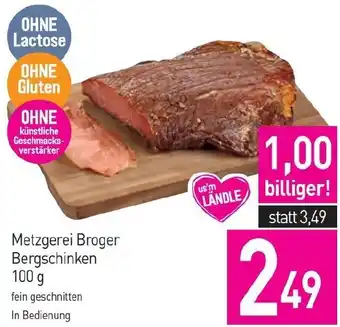 Sutterlüty Bergschinken 100 g fein geschnitten Angebot