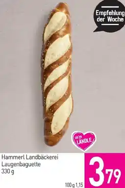 Sutterlüty Hammerl Landbäckerei Laugenbaguette Angebot