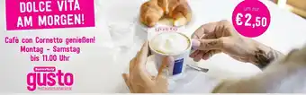 Sutterlüty Cafè con Cornetto Angebot