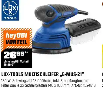 OBI Multischleifer Angebot