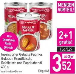 Sutterlüty Inzersdorfer gefüllte paprika Angebot