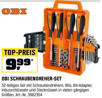 OBI Schraubendreher-set Angebot