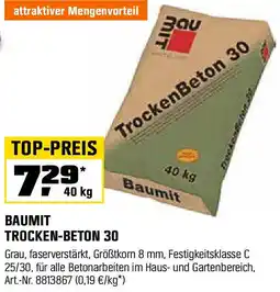 OBI Trocken-beton Angebot