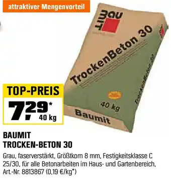 OBI Trocken-beton Angebot