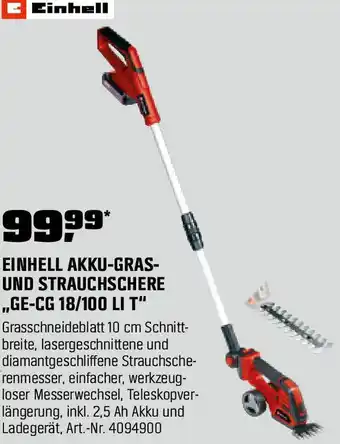 OBI Akku-gras- und strauchschere Angebot