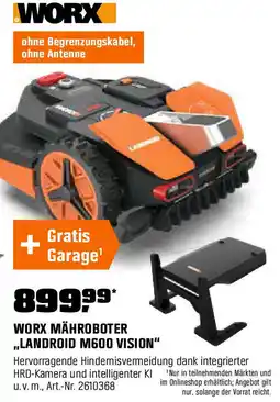 OBI Mähroboter landroid Angebot