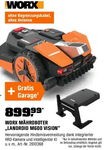 OBI Mähroboter landroid Angebot