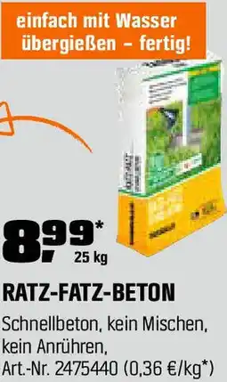 OBI Ratz-fatz-beton Angebot