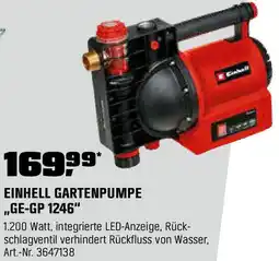 OBI Gartenpumpe Angebot