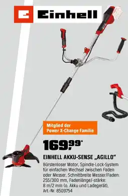 OBI Akku-sense agillo Angebot