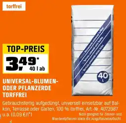 OBI Universal-blumen- oder pflanzerde torffrei Angebot