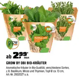 OBI Bio-kräuter Angebot