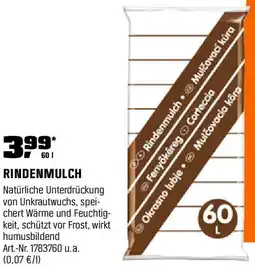 OBI Rindenmulch Angebot