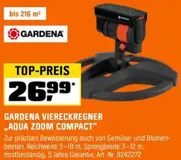 OBI Viereckregner aqua zoom compact Angebot