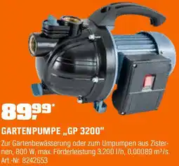OBI Gartenpumpe Angebot