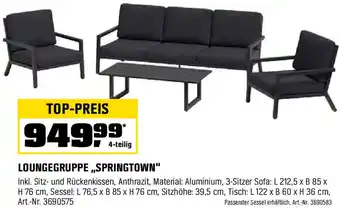 OBI Loungegruppe springtown Angebot