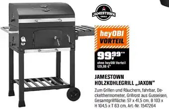 OBI Holzkohlegrill jaxon Angebot