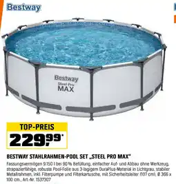 OBI Stahlrahmen-pool set Angebot