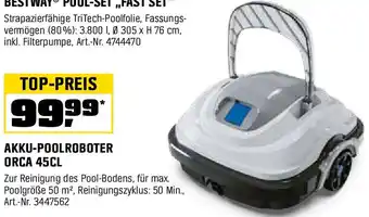 OBI Akku-poolroboter Angebot