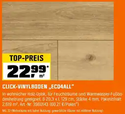 OBI Click-vinylboden Angebot