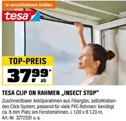 OBI Clip on rahmen insect stop Angebot