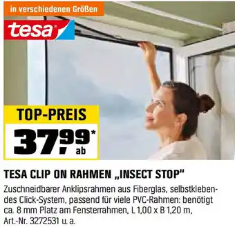 OBI Clip on rahmen insect stop Angebot