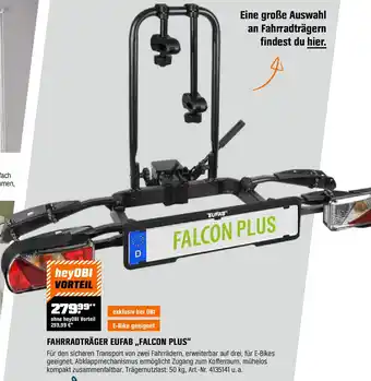 OBI Fahrradträger eufab falcon plus Angebot