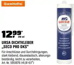 OBI Dichtkleber seco Angebot