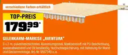 OBI Gelenkarm-markise aventura Angebot