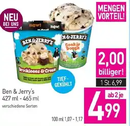 Sutterlüty Ben & Jerry's Angebot