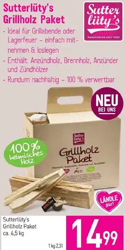 Sutterlüty Sutterlüty's Grillholz Paket Angebot