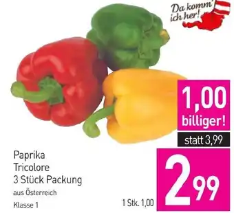 Sutterlüty Paprika Tricolore Angebot