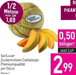 Sutterlüty SanLucar Zuckermelone Cantaloupe Angebot
