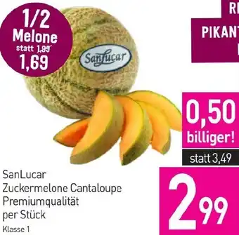 Sutterlüty SanLucar Zuckermelone Cantaloupe Angebot