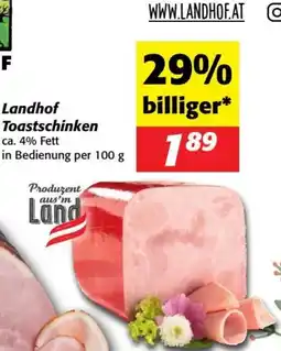 Nah&Frisch Toastschinken Angebot