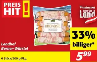 Nah&Frisch Berner-Würstel Angebot