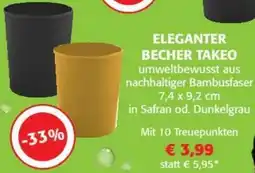 Nah&Frisch Eleganter becher takeo Angebot
