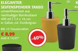 Nah&Frisch Eleganter seifenspender takeo Angebot
