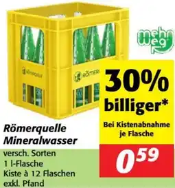 Nah&Frisch Mineralwasser Angebot