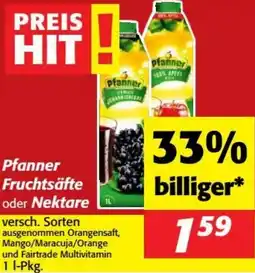 Nah&Frisch Fruchtsäfte oder Nektare Angebot