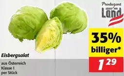 Nah&Frisch Eisbergsalat Angebot
