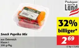 Nah&Frisch Snack Paprika Mix Angebot