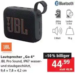 Pagro Diskont Lautsprecher Go 4 Angebot